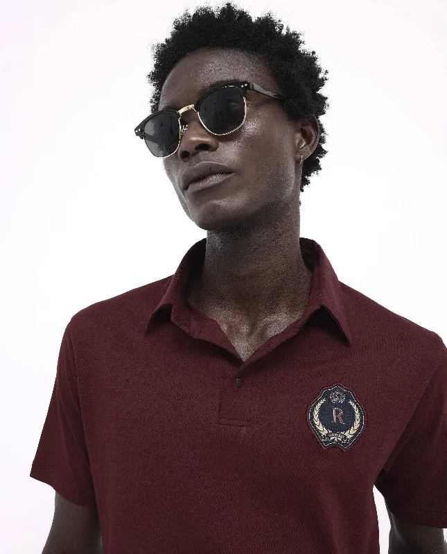 Shop fashion favorites at discounted prices – Limited time offer. Rare Rabbit Men's Ritz Brown Cotton Fabric Short Sleeve Regular Fit Solid Polo T-Shirt Shop fashion favorites at discounted prices – Limited time offer. Rare Rabbit Men's Ritz Brown Cotton Fabric Short Sleeve Regular Fit Solid Polo T-Shirt
