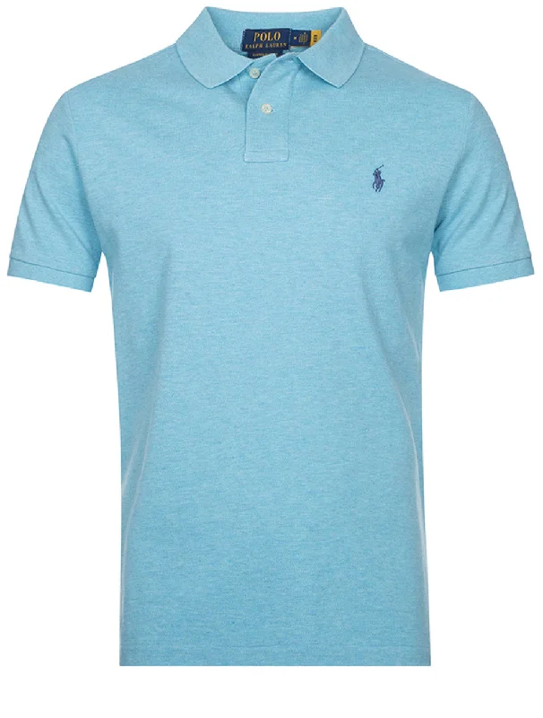 Flash sale on trendy clothing – Limited time offers available online. Basic Mesh Polo Shirt Blue Flash sale on trendy clothing – Limited time offers available online. Basic Mesh Polo Shirt Blue