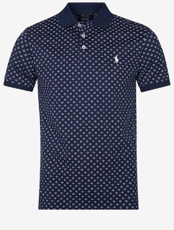 Shop trendy clothing at amazing prices – exclusive deals!  Diamond Dots Polo Shirt Cruise Navy