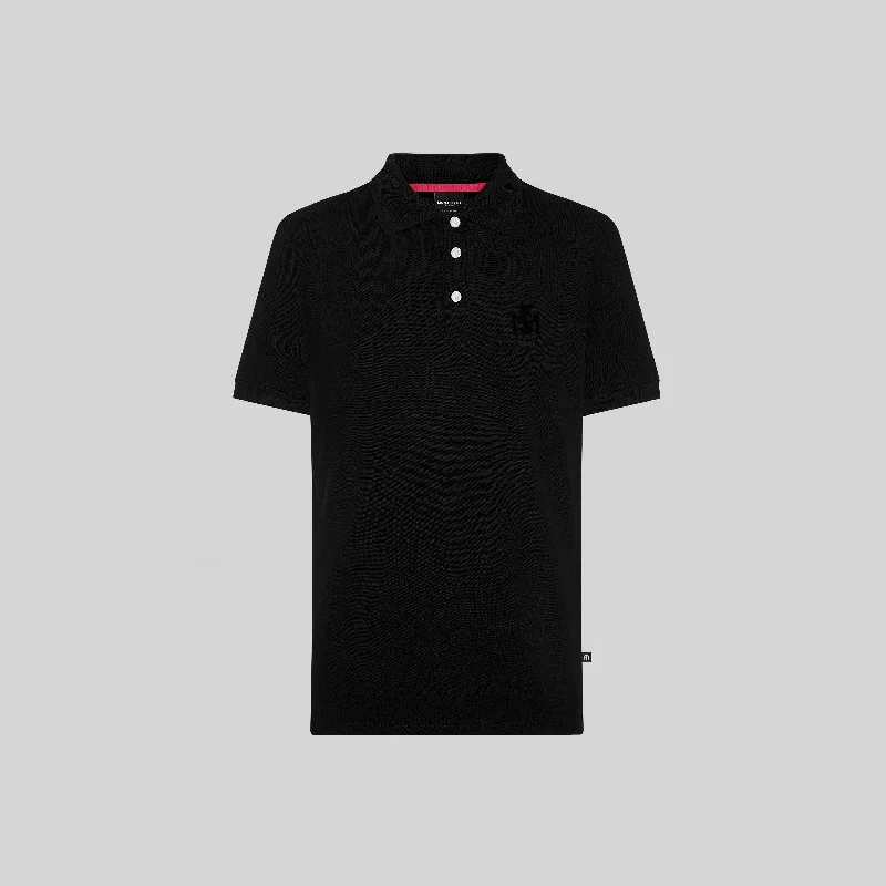 Shop now and save up to 40% on men’s wardrobe essentials.  TERMÓPILAS BLACK POLO