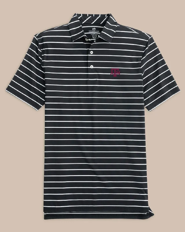 Shop new arrivals in clothing and save – Texas A&M Aggies brrr°®-eeze Desmond Stripe Polo Shop new arrivals in clothing and save – Texas A&M Aggies brrr°®-eeze Desmond Stripe Polo