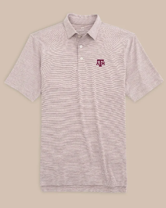 Upgrade your wardrobe with stylish men's apparel – now on sale! Texas A&M Aggies Driver Spacedye Polo Shirt Upgrade your wardrobe with stylish men's apparel – now on sale! Texas A&M Aggies Driver Spacedye Polo Shirt