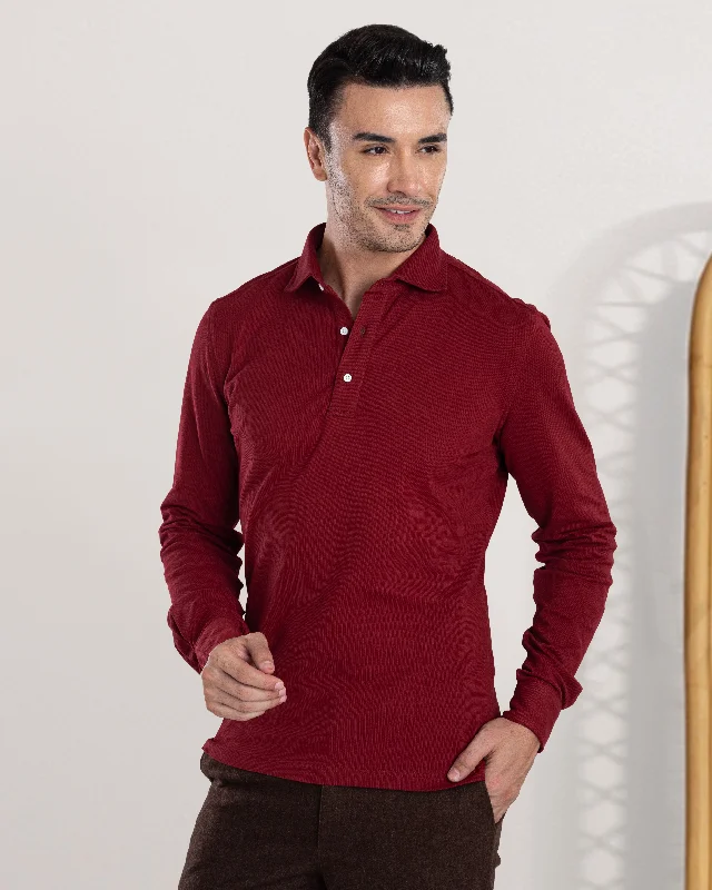 Shop our exclusive men’s fashion deals – limited time only!  Maroon Polo T-Shirt