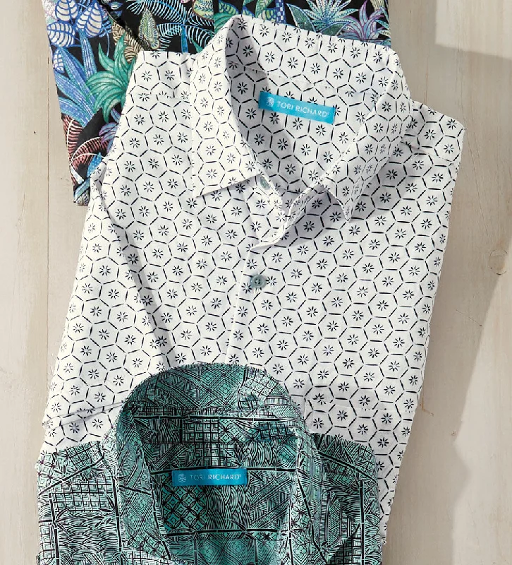 Time to shop! Men’s clothing deals you can’t resist.  Tori Richard Hex Yeah Sport Shirt