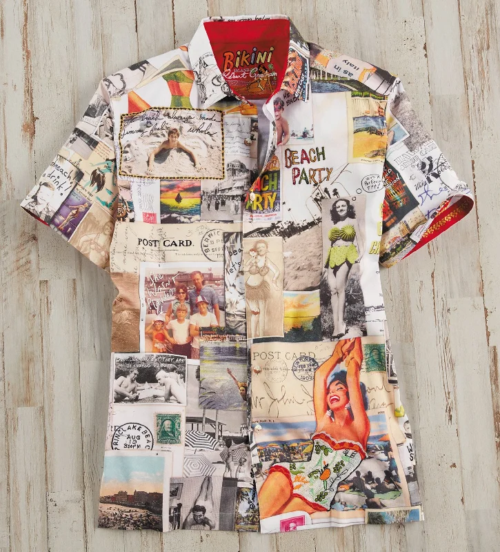 Big discounts – don’t miss out!  Robert Graham Postcards Shirt