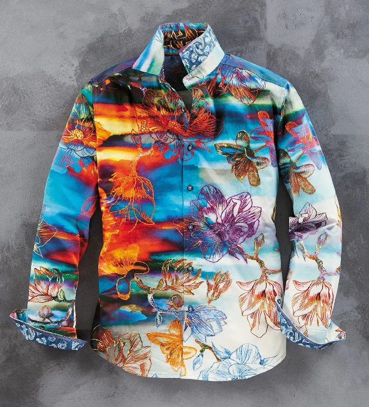 Shop our exclusive men’s fashion deals – limited time only!  Robert Graham Inverness Embroidered Shirt