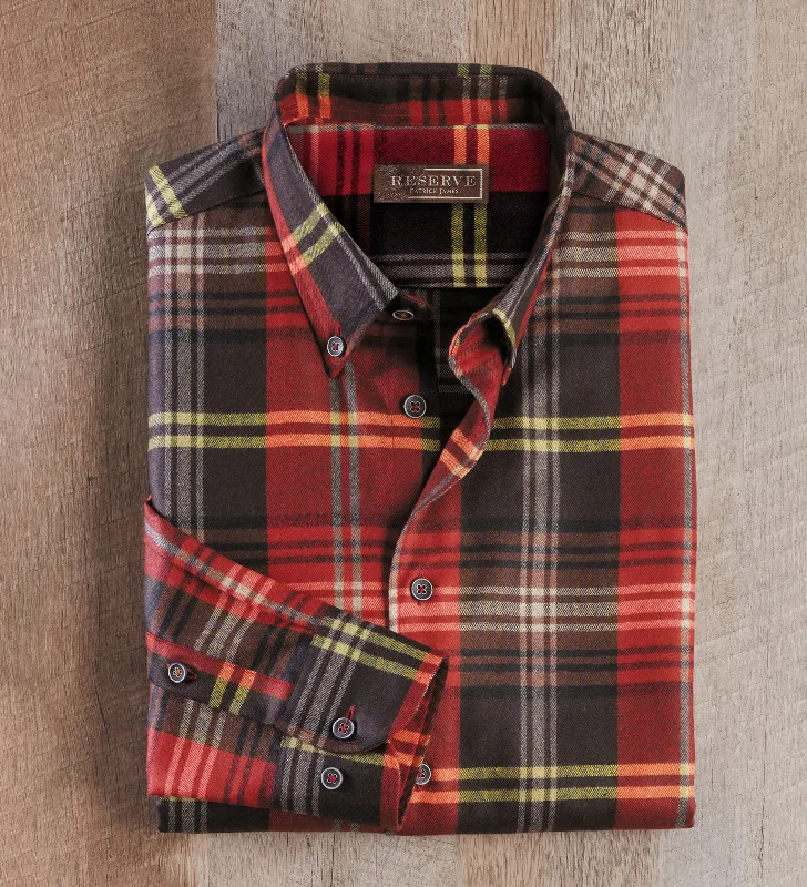 Save more with bundle deals on men’s fashion items.  Reserve Plaid Ceramica Shirt