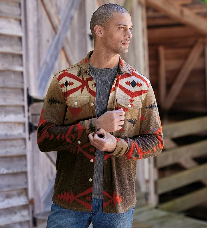 Save big on men’s casual wear – today only!  True Grit Chimayo Knit Shirt