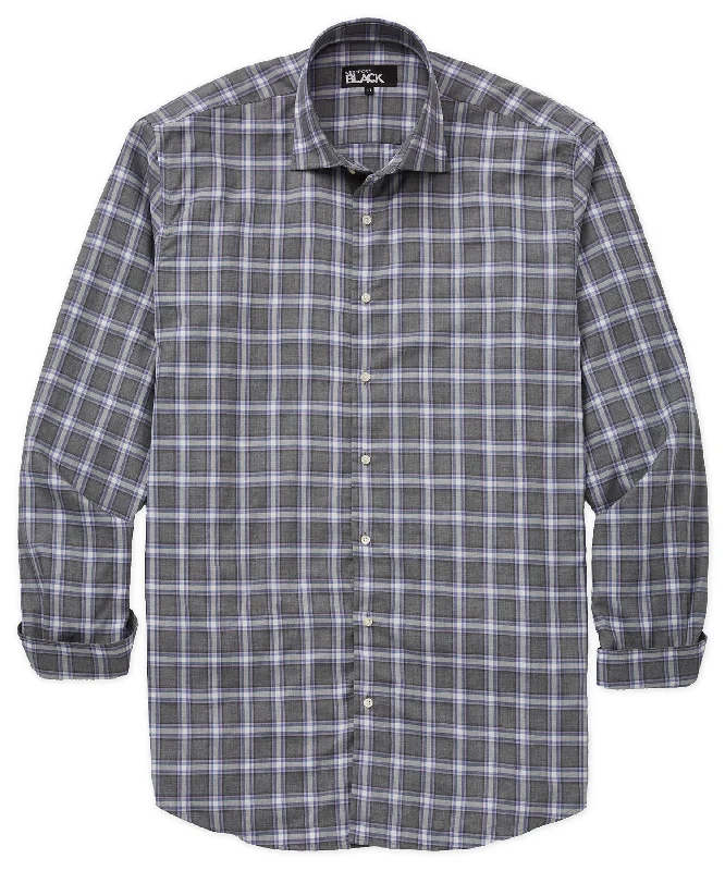 Flash discounts – men’s clothing essentials for less. Westport Black Long Sleeve Spread Collar Windowpane Plaid Sport Shirt Flash discounts – men’s clothing essentials for less. Westport Black Long Sleeve Spread Collar Windowpane Plaid Sport Shirt