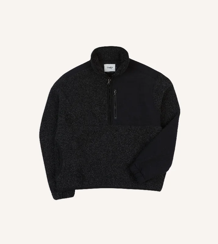 Shop the best fashion at unbeatable prices – Limited time only. Drake's by A. Levine Grey Boucle Wool Half-Zip Fleece Jacket Shop the best fashion at unbeatable prices – Limited time only. Drake's by A. Levine Grey Boucle Wool Half-Zip Fleece Jacket