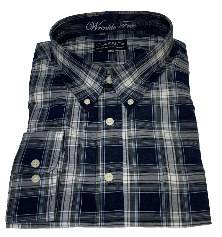 Discover new arrivals in clothing – Affordable styles for every occasion. Falcon Bay Classics Navy/Grey Plaid Woven Dress Shirt Discover new arrivals in clothing – Affordable styles for every occasion. Falcon Bay Classics Navy/Grey Plaid Woven Dress Shirt