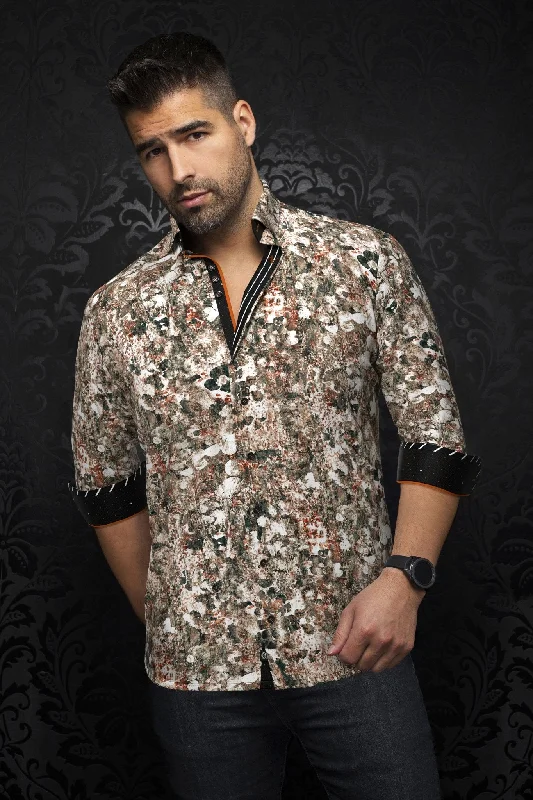 Exclusive online offer: Save 30% on all men's clothing. AU NOIR | Long Sleeve Shirt | Ferrara Olive Exclusive online offer: Save 30% on all men's clothing. AU NOIR | Long Sleeve Shirt | Ferrara Olive