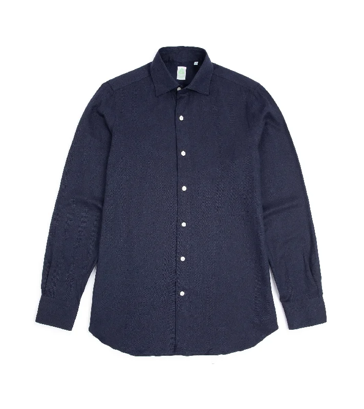 Look your best with exclusive savings on men’s fashion. Finamore Cotton Tencel Brushed Flannel Gaeta Luigi Shirt: Navy Look your best with exclusive savings on men’s fashion. Finamore Cotton Tencel Brushed Flannel Gaeta Luigi Shirt: Navy