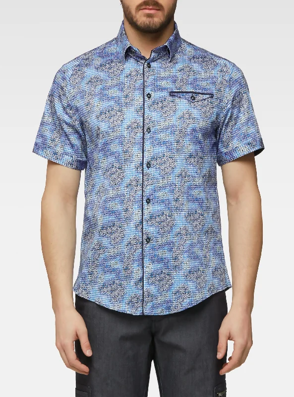 Shop our exclusive men’s fashion deals – limited time only! Gingham floral print shirt Shop our exclusive men’s fashion deals – limited time only! Gingham floral print shirt