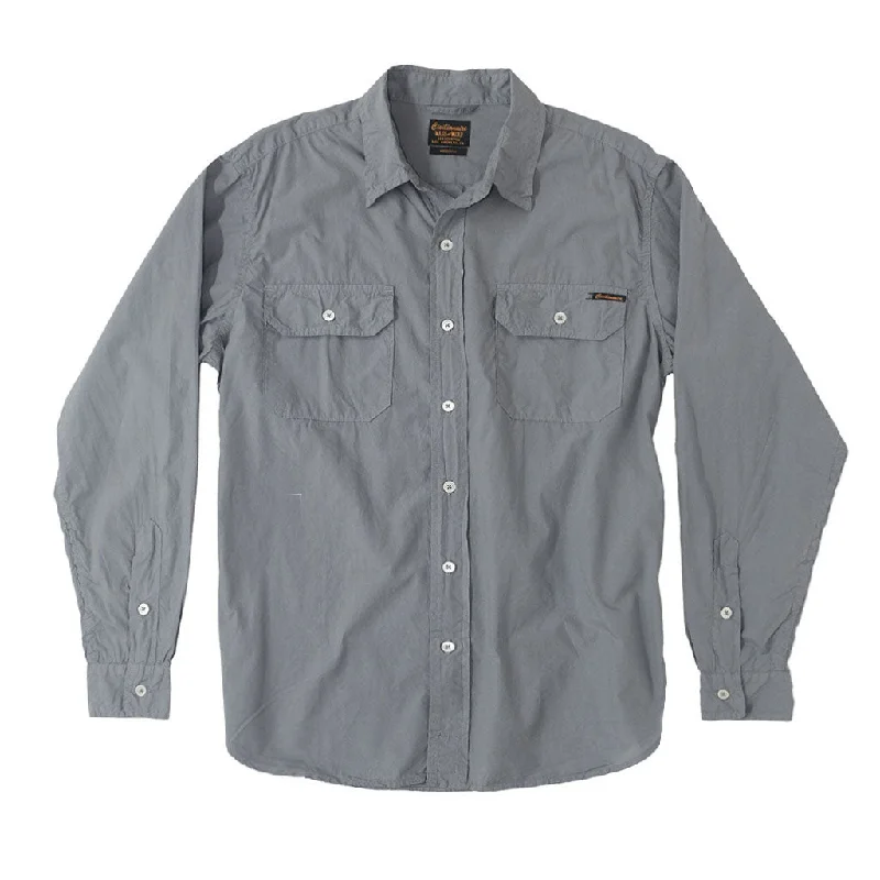 End-of-season clothing sale – Shop now for big savings! Long Sleeve 2 Pocket Notch Flap Shirt Poplin - Iron End-of-season clothing sale – Shop now for big savings! Long Sleeve 2 Pocket Notch Flap Shirt Poplin - Iron