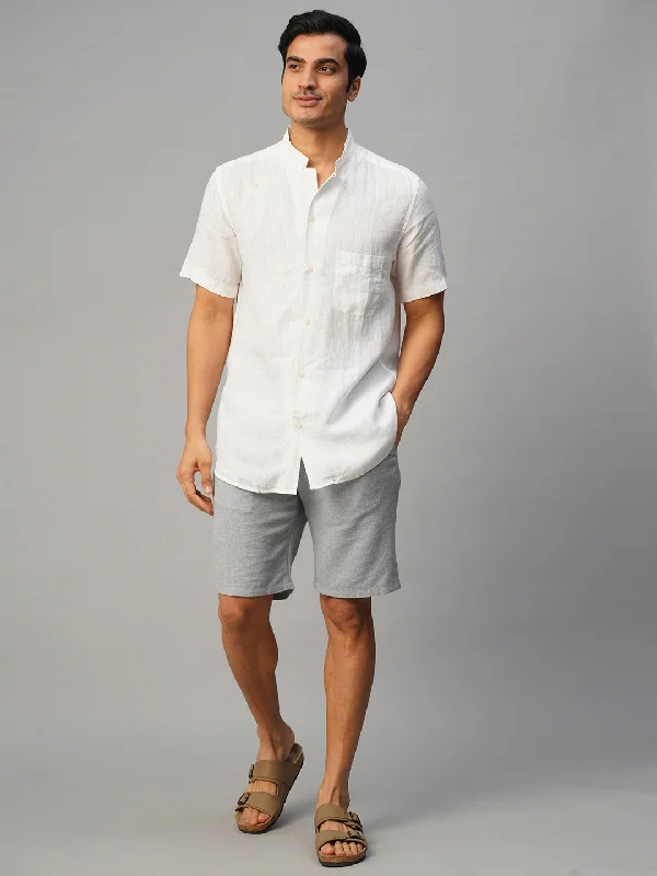 Save up to 60% on new arrivals in clothing – Shop now! Men's White 100% Linen Regular Fit Shirt Save up to 60% on new arrivals in clothing – Shop now! Men's White 100% Linen Regular Fit Shirt