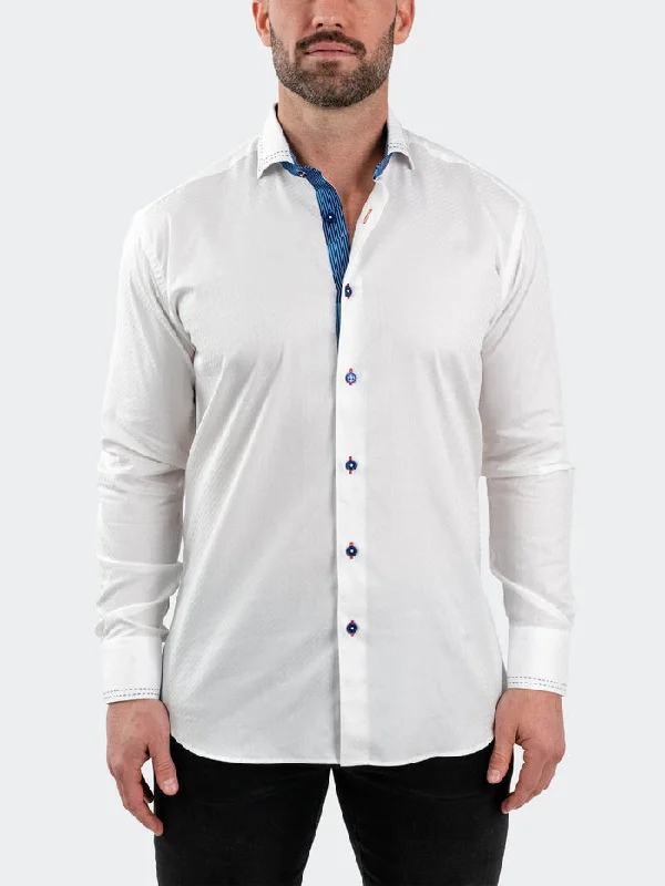 – Shop trendy clothing now.  Maceoo Stretch Shirt | Einstein JacqCloud White
