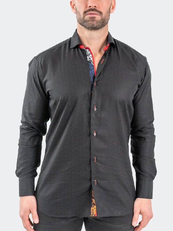 Exclusive discounts on men's fashion – shop today! Maceoo Stretch Shirt | Einstein Jacqwings Black Exclusive discounts on men's fashion – shop today! Maceoo Stretch Shirt | Einstein Jacqwings Black