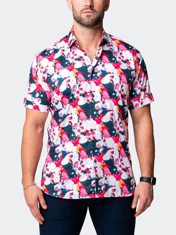 Flash sale: Men’s clothing essentials at irresistible prices! Maceoo Stretch Short-Sleeve Shirt | Galileo Lune Red Flash sale: Men’s clothing essentials at irresistible prices! Maceoo Stretch Short-Sleeve Shirt | Galileo Lune Red