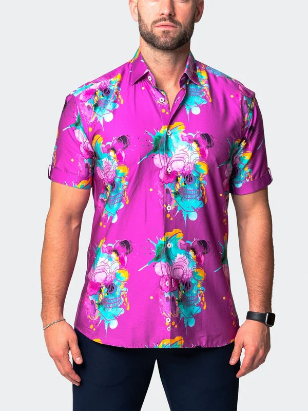 Don’t wait – shop the biggest sale of the season on men’s clothing! Maceoo Stretch Short-Sleeve Shirt | Galileo SkullGift Pink Don’t wait – shop the biggest sale of the season on men’s clothing! Maceoo Stretch Short-Sleeve Shirt | Galileo SkullGift Pink