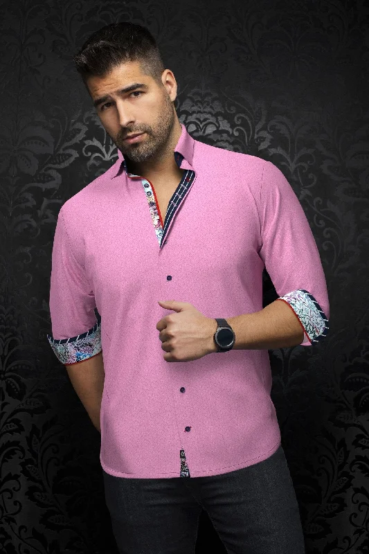 Exclusive offers on men’s wardrobe essentials – save more now! AU NOIR | Long Sleeve Shirt | Morgari Pink Exclusive offers on men’s wardrobe essentials – save more now! AU NOIR | Long Sleeve Shirt | Morgari Pink
