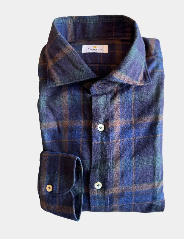 Save big on all types of clothing – Shop the sale now! Plaid Flannel Sportshirt | Blue Mix Save big on all types of clothing – Shop the sale now! Plaid Flannel Sportshirt | Blue Mix
