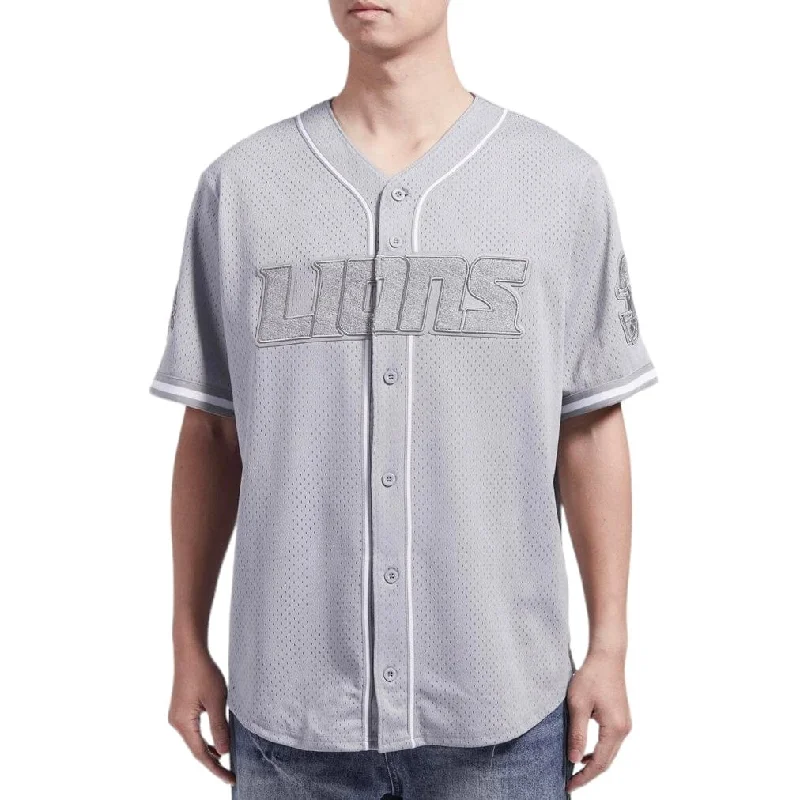 Men’s fashion sale – new deals added every day! Pro Standard Detroit Lions Triple Tonal Mesh Button Down Shirt (Gray) Men’s fashion sale – new deals added every day! Pro Standard Detroit Lions Triple Tonal Mesh Button Down Shirt (Gray)