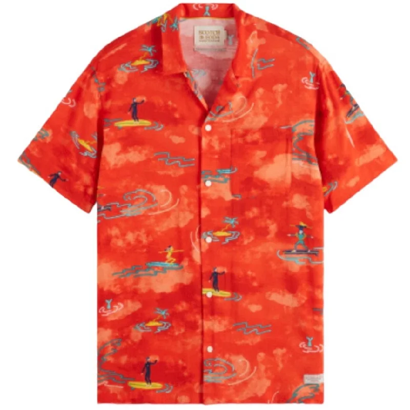Don’t miss out on men’s fashion sales – shop today and save big! Scotch & Soda Allover Printed Viscose SS Shirt (Red Surfer Aop) 177054 Don’t miss out on men’s fashion sales – shop today and save big! Scotch & Soda Allover Printed Viscose SS Shirt (Red Surfer Aop) 177054