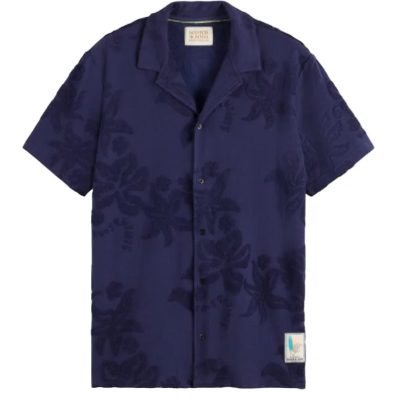 Shop online now for exclusive savings on men’s clothing. Scotch & Soda Terry Jacquard Short Sleeve Shirt (Navy Blue) 177056 Shop online now for exclusive savings on men’s clothing. Scotch & Soda Terry Jacquard Short Sleeve Shirt (Navy Blue) 177056