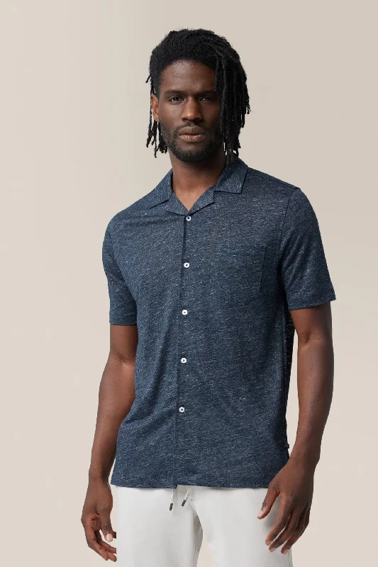 Look sharp without breaking the bank – men’s clothing sale now!  Short Sleeve Camp Shirt | Linen