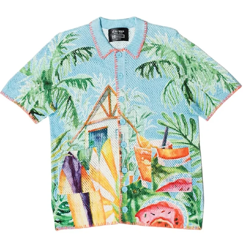 Men’s fashion sale – new deals added every day! Si Tu Veux Tropical Life Shirt (Blue) TV0128 Men’s fashion sale – new deals added every day! Si Tu Veux Tropical Life Shirt (Blue) TV0128