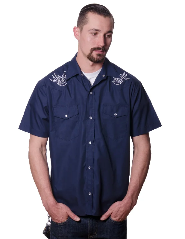 Grab your favorites before they’re gone – men’s clothing at great prices. Sparrow Western in Navy Grab your favorites before they’re gone – men’s clothing at great prices. Sparrow Western in Navy