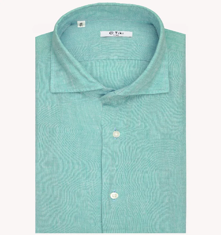 Top-rated clothing on sale – Shop now and get up to 80% off!  Tiki Posillipo Sport Shirt in Seafoam