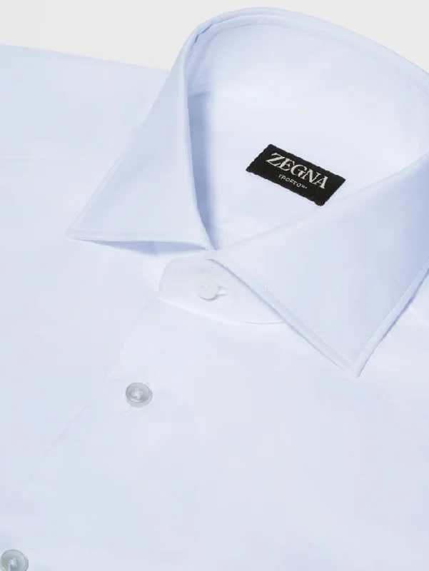 Update your look for less with men’s clothing on sale. Trofeo Cotton Shirt | White Update your look for less with men’s clothing on sale. Trofeo Cotton Shirt | White