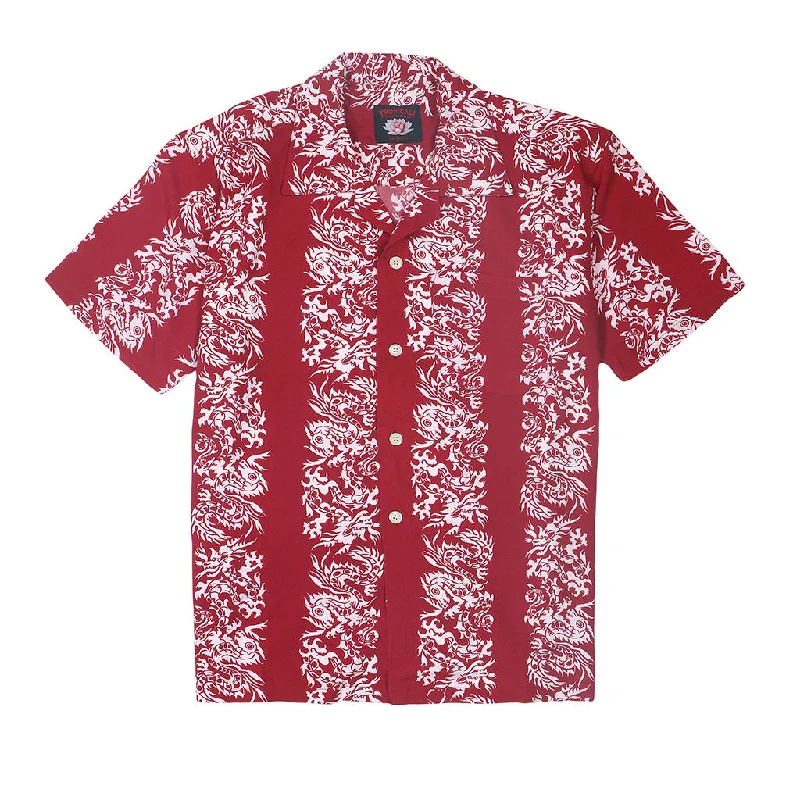 Get stylish outfits for every occasion – Shop now and save! TROPICALI Short Sleeve 1-Pocket Flat Collar Hawaiian Shirt - Red Dragon Get stylish outfits for every occasion – Shop now and save! TROPICALI Short Sleeve 1-Pocket Flat Collar Hawaiian Shirt - Red Dragon