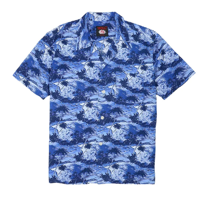 Don’t wait – Shop now for limited-time discounts on trendy clothing. TROPICALI Short Sleeve 1-Pocket Flat Collar Hawaiian Shirt - Blue Palms Don’t wait – Shop now for limited-time discounts on trendy clothing. TROPICALI Short Sleeve 1-Pocket Flat Collar Hawaiian Shirt - Blue Palms