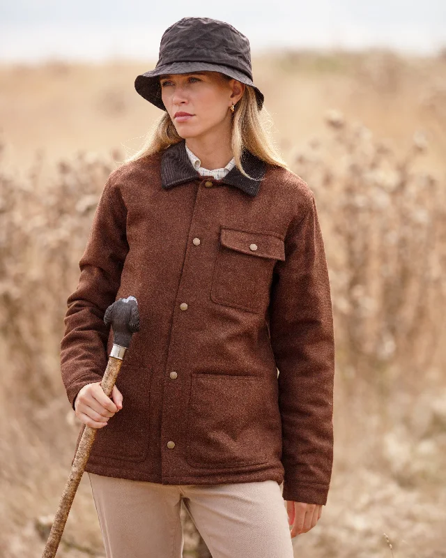 Shop the latest men’s styles at unbelievable prices.  Unisex Wool Overshirt - BROWN