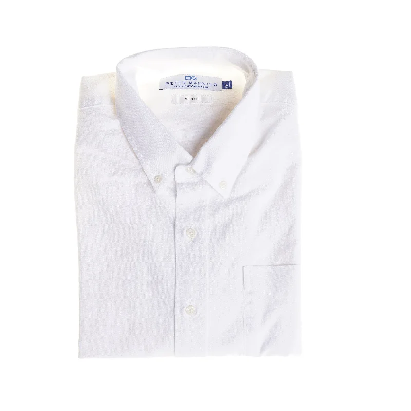 Upgrade your wardrobe with stylish men's apparel – now on sale! Weekend Oxford Slim Fit - White Upgrade your wardrobe with stylish men's apparel – now on sale! Weekend Oxford Slim Fit - White