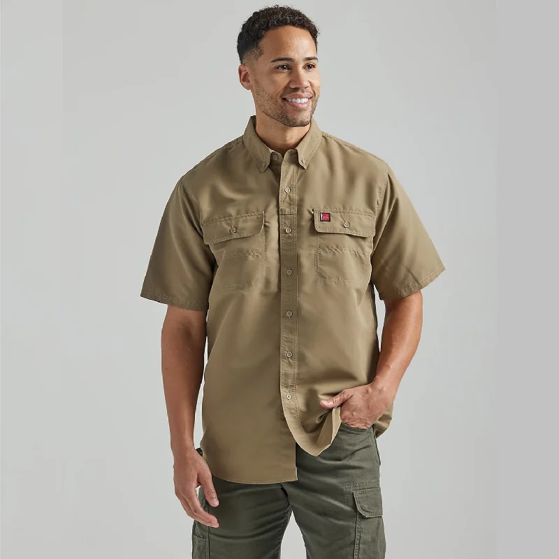 Shop the look you love at prices you’ll love even more! Wrangler® RIGGS® Men's Lightweight Moisture-Wicking Short Sleeve Work Shirt Shop the look you love at prices you’ll love even more! Wrangler® RIGGS® Men's Lightweight Moisture-Wicking Short Sleeve Work Shirt