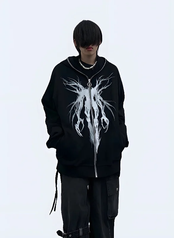 Don’t miss out on men’s fashion sales – shop today and save big!  Black Grunge Hoodie