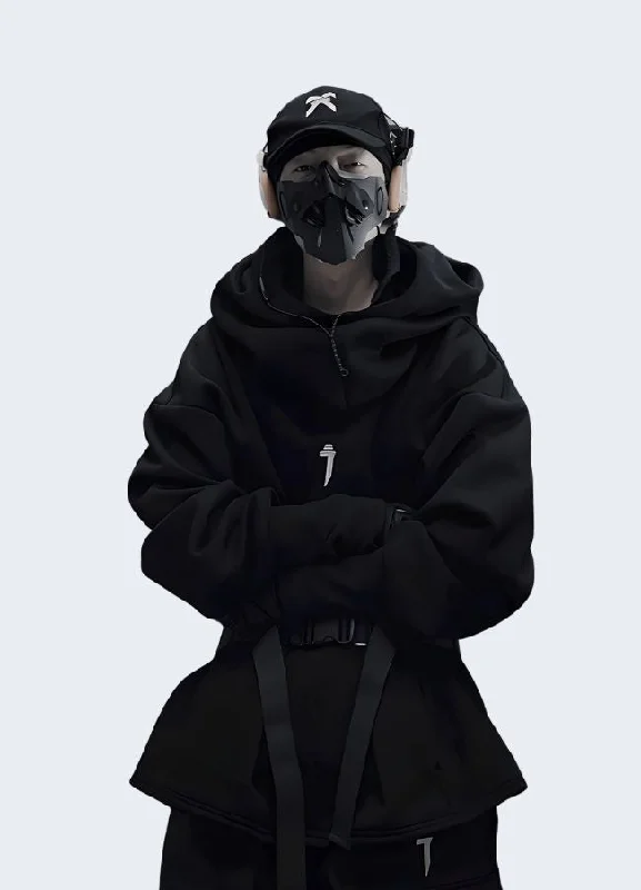 Shop the best clothing brands at amazing prices –   Black Hoodie Streetwear