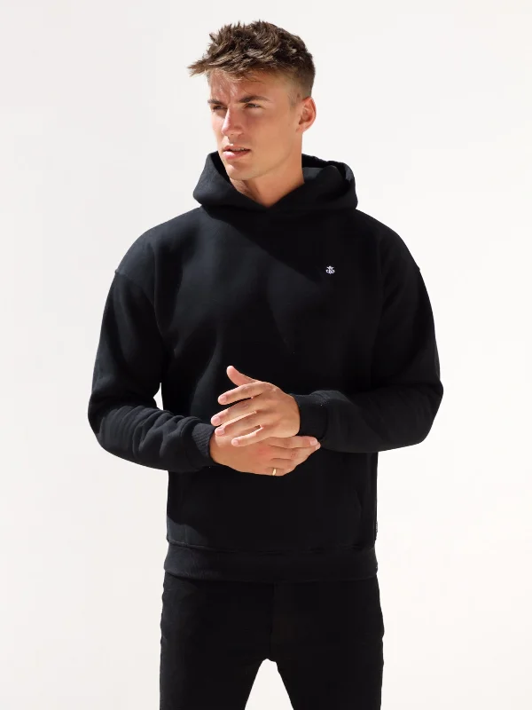 Don’t wait – Shop now for limited-time discounts on trendy clothing. Anchor Relaxed Hoodie - Black Don’t wait – Shop now for limited-time discounts on trendy clothing. Anchor Relaxed Hoodie - Black