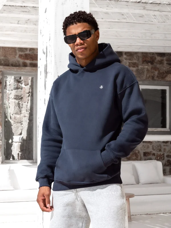 Save more with our buy-more, save-more deals on men’s fashion. Anchor Relaxed Hoodie - Navy Save more with our buy-more, save-more deals on men’s fashion. Anchor Relaxed Hoodie - Navy