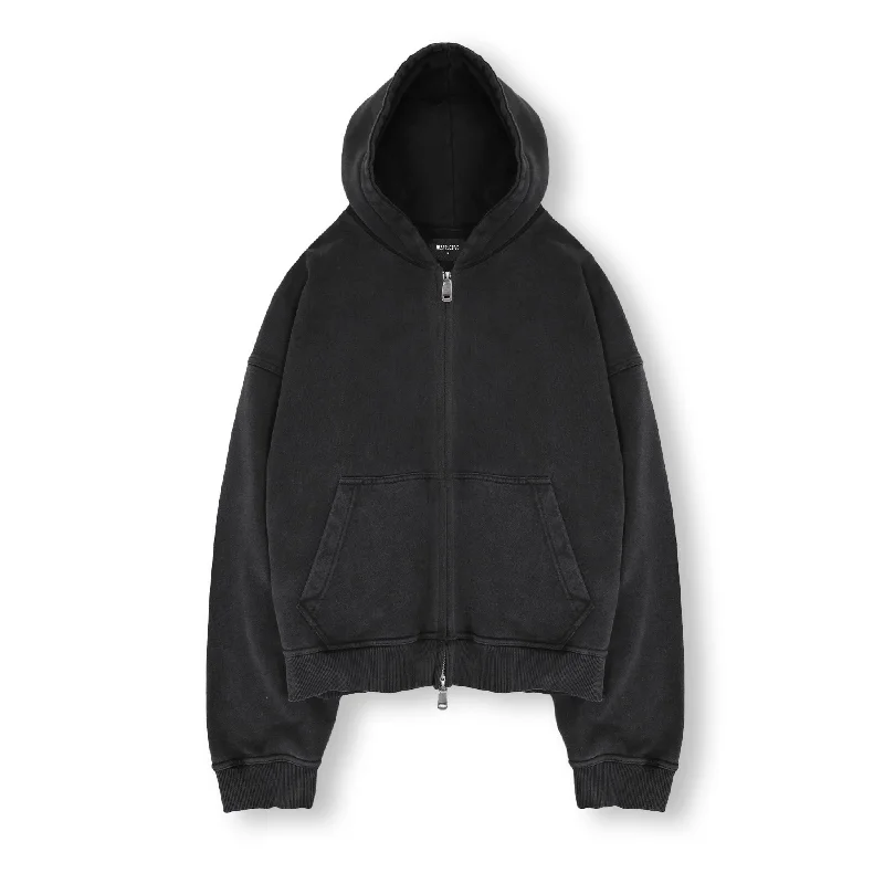 Shop the best fashion at unbeatable prices – Limited time only. Cropped Zip Hoodie - Vintage Black Shop the best fashion at unbeatable prices – Limited time only. Cropped Zip Hoodie - Vintage Black