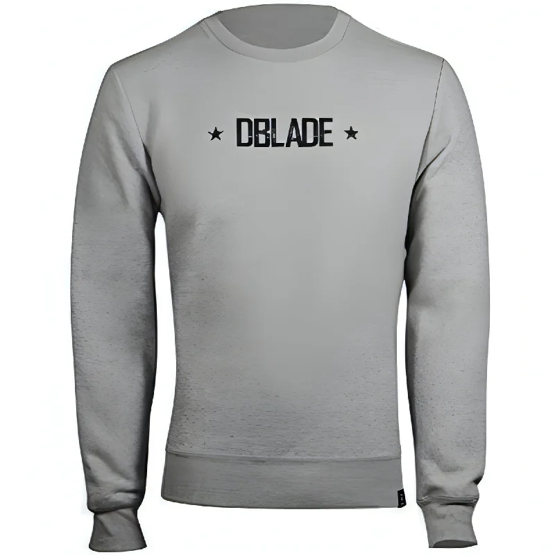 Shop the latest styles in men’s fashion – don’t miss out on these deals! DBlade Logo Round Neck Mens Sweatshirt - Grey Shop the latest styles in men’s fashion – don’t miss out on these deals! DBlade Logo Round Neck Mens Sweatshirt - Grey