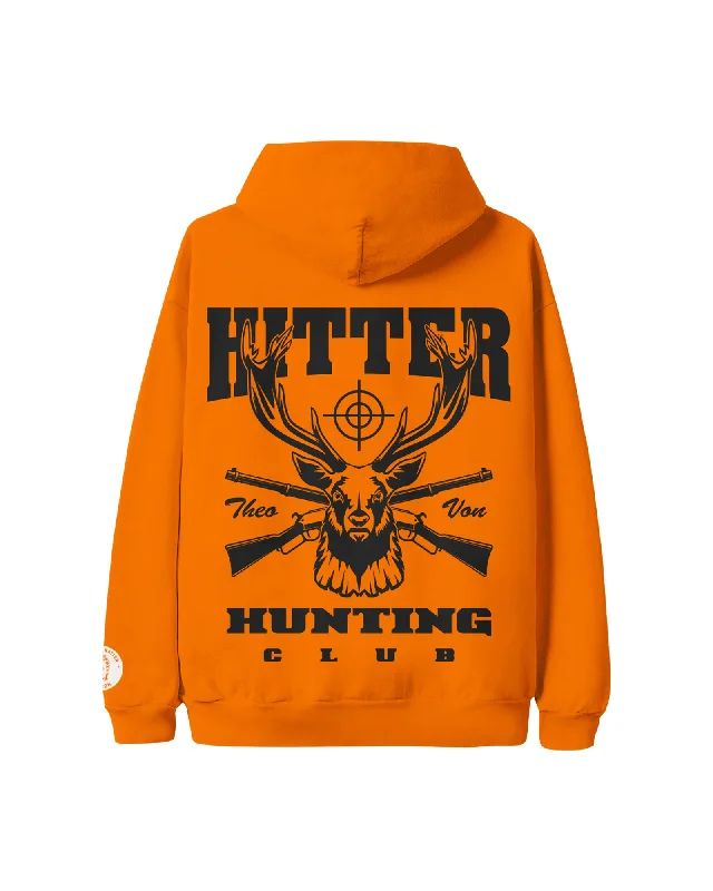 Shop now and enjoy massive savings on stylish clothing for all seasons. Hitter Hunting Club Orange Hoodie Shop now and enjoy massive savings on stylish clothing for all seasons. Hitter Hunting Club Orange Hoodie