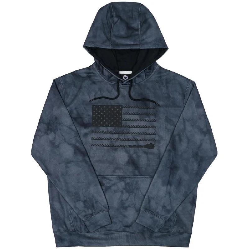 Final clearance: Men’s clothing items up to 70% off!  "Liberty Roper" Black Hoody