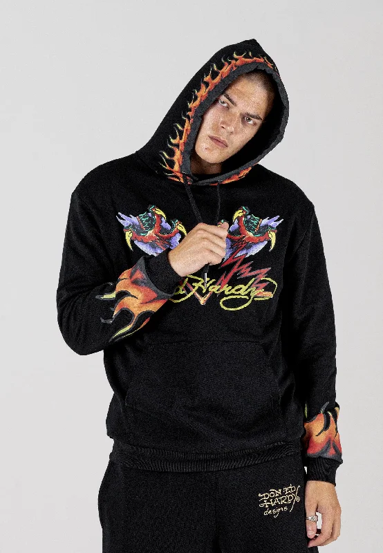 Shop the best clothing sale – Limited-time offer. Mens Lightning-Fire Graphic Hoodie - Black Shop the best clothing sale – Limited-time offer. Mens Lightning-Fire Graphic Hoodie - Black
