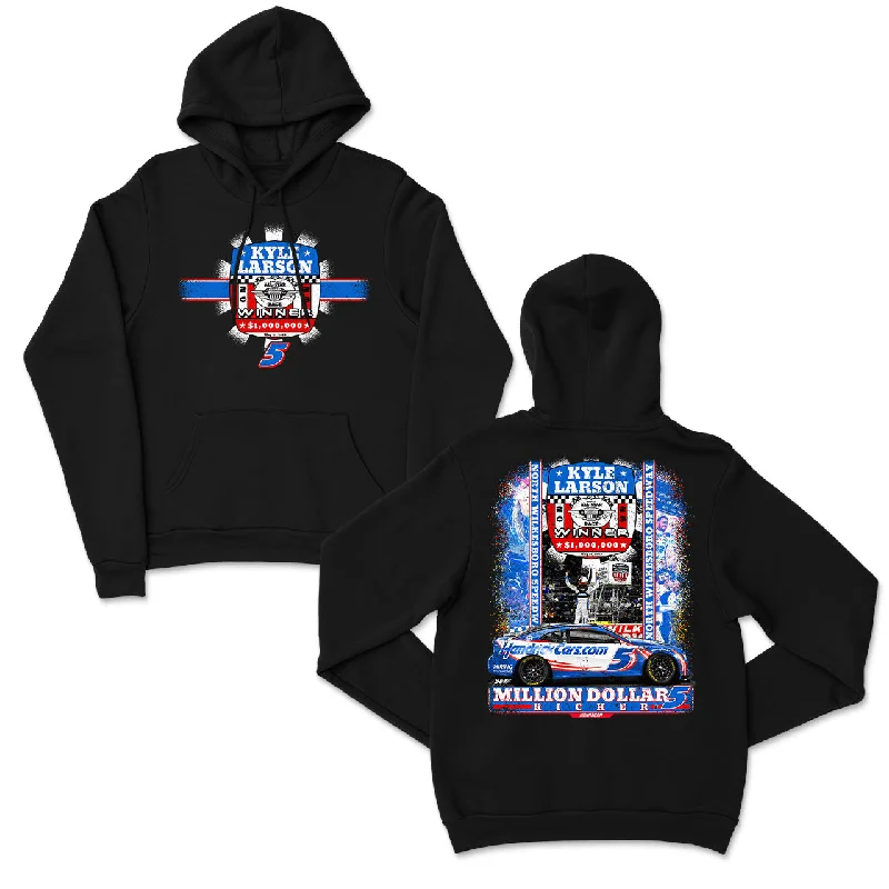 Shop smart, save big – men’s clothing sale on now!  Million Dollars Richer Design- Adult Black Hooded Sweatshirt