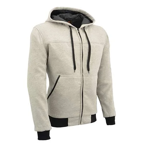 Shop fashion favorites at discounted prices – Limited time offer. Milwaukee Leather MPM1788 Men's Silver CE Approved Armored Riding Hoodie Sweater with Aramid by DuPont Fibers Shop fashion favorites at discounted prices – Limited time offer. Milwaukee Leather MPM1788 Men's Silver CE Approved Armored Riding Hoodie Sweater with Aramid by DuPont Fibers